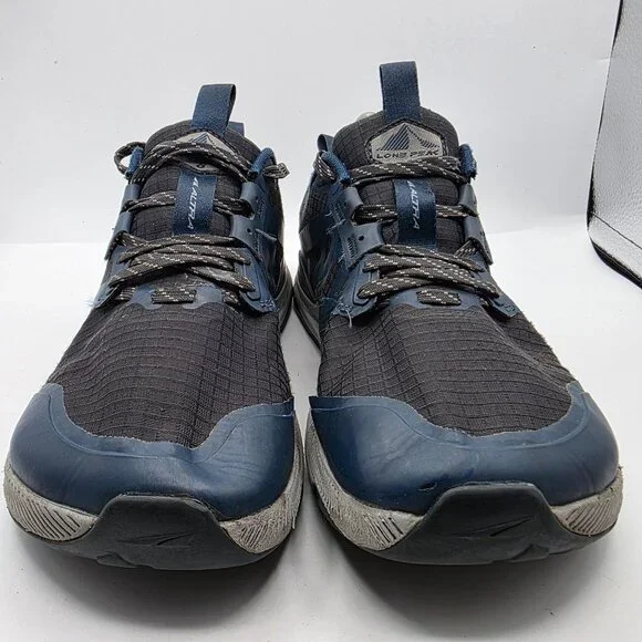 Altra Lone Peak 8 Mens Size 8.5 Blue Trail Running Shoes Camping Hiking Outdoors - Picture 13 of 14
